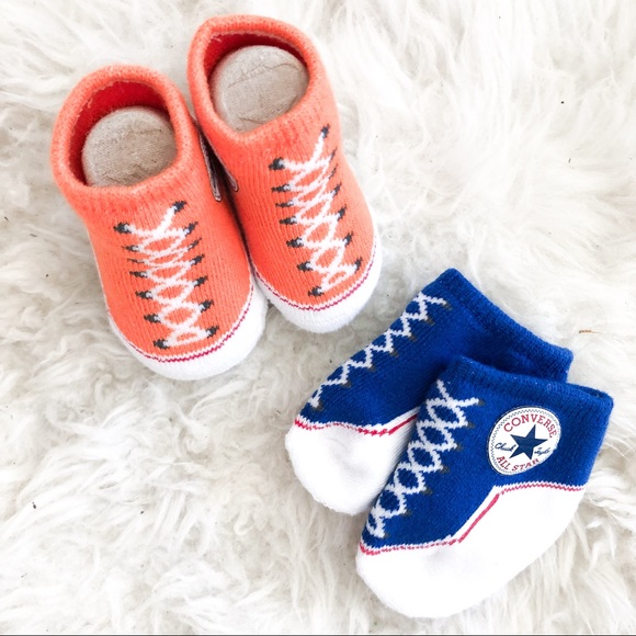 CONVERSE Babies Chuck Taylor Sock - Set of 2 - Picture 1 of 2